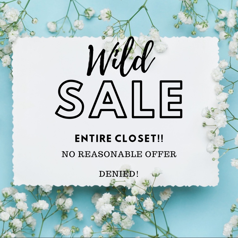 🔥WILD SALE!🔥